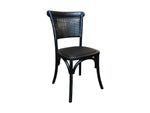 Paris Chair Natural/Black Black