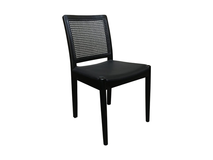 Venice Chair Black/Natural
