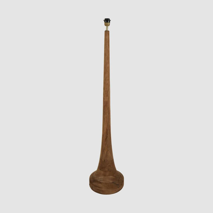 Lancia Floor Lamp Base Large Dark Natural- Base Only