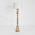 Rook Floor Lamp Base Large Natural- Base Only