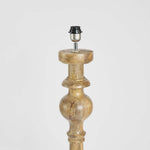 Rook Floor Lamp Base Large Natural- Base Only