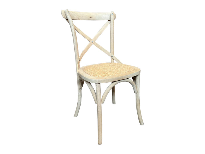 Crossback Chair Natural/Black/White/Raw/Brown