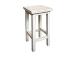 Flint Stool in White