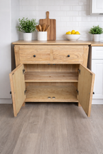 Crown 2-Drawer 2-Door Cabinet