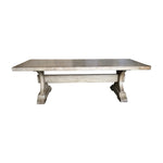 Chapel Table in Whitewash Brown