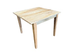 Espresso Square Table