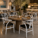 Replica Wishbone Chair with PU Seat