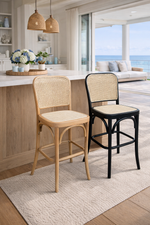Miami Barstool Black/Natural