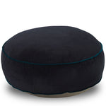 Classic Round Floor Cushion Cover Ink D60x15