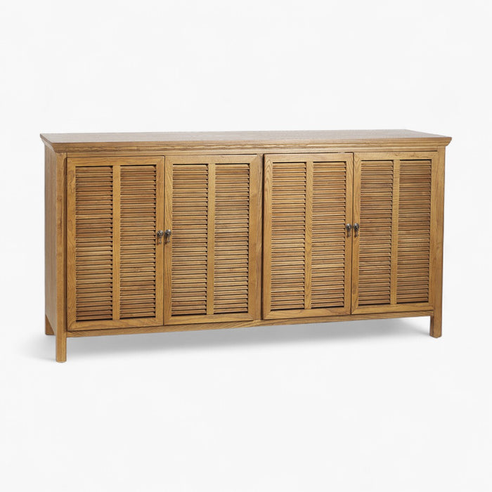 Louvre 4 Door Buffet Elm