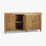 Louvre 4 Door Buffet Elm