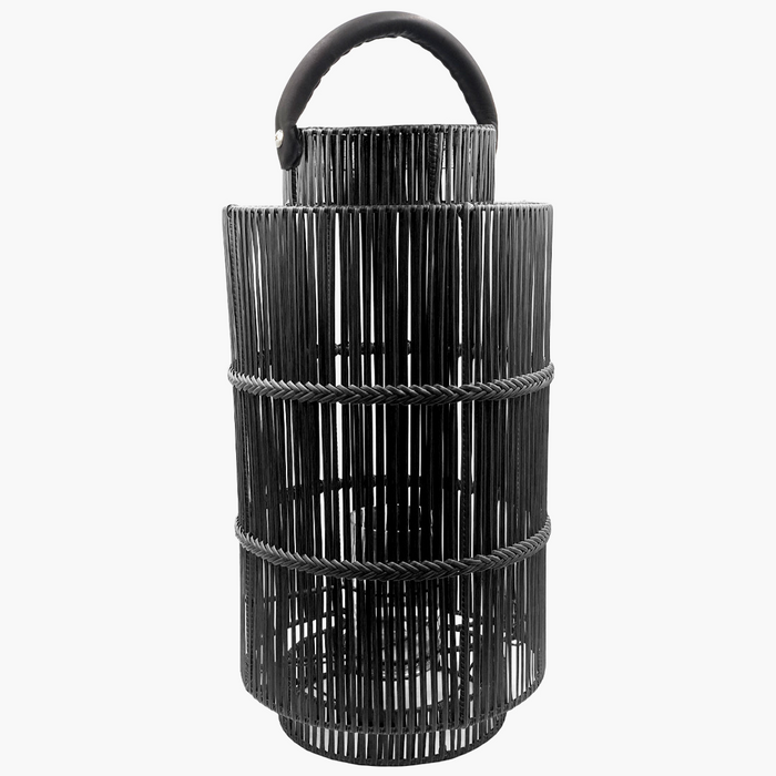 Pavillion Rhodes Outdoor Lantern Large Black