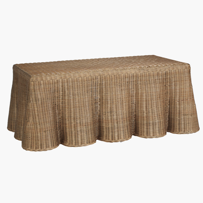 Willow Rattan Coffee Table