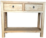 Chinese Antique Reproduction Hall Table with Shelf