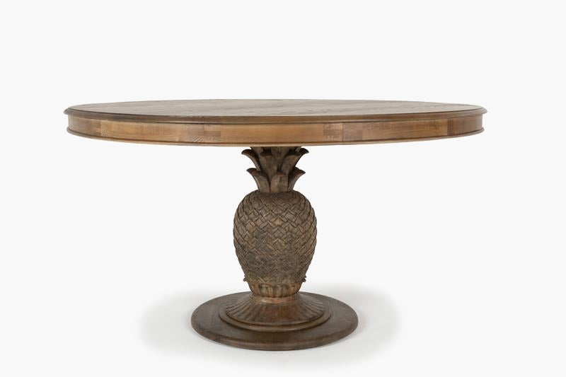 Venus (Pineapple) 140 Round Dining Table - Natural Ash (indoor)
