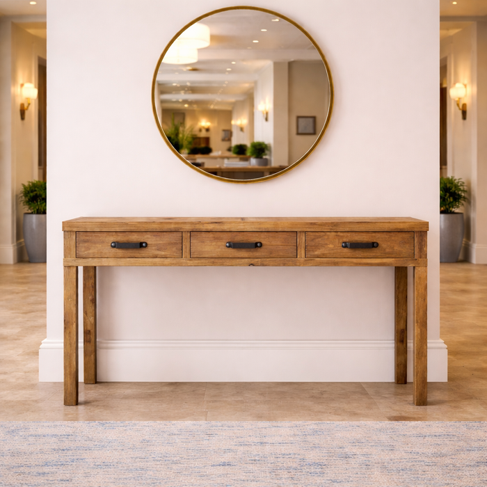 Recycled Elm Hall Table