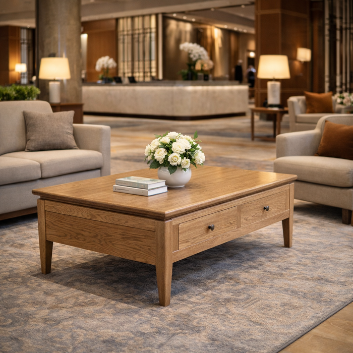 Crown 2-Drawer Coffee Table