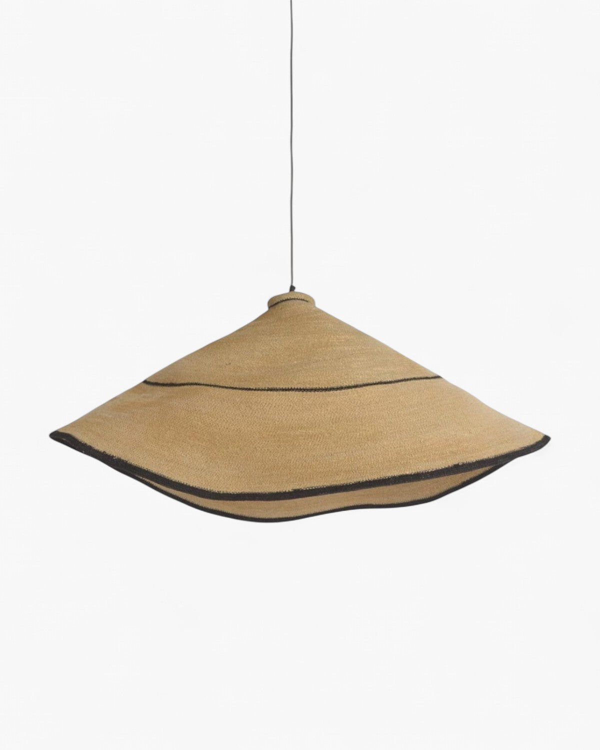 Amira Woven Pendant Shade Large Natural & Black