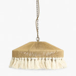 Arignon Raffia Peper and Cotton Ceiling Pendant Small