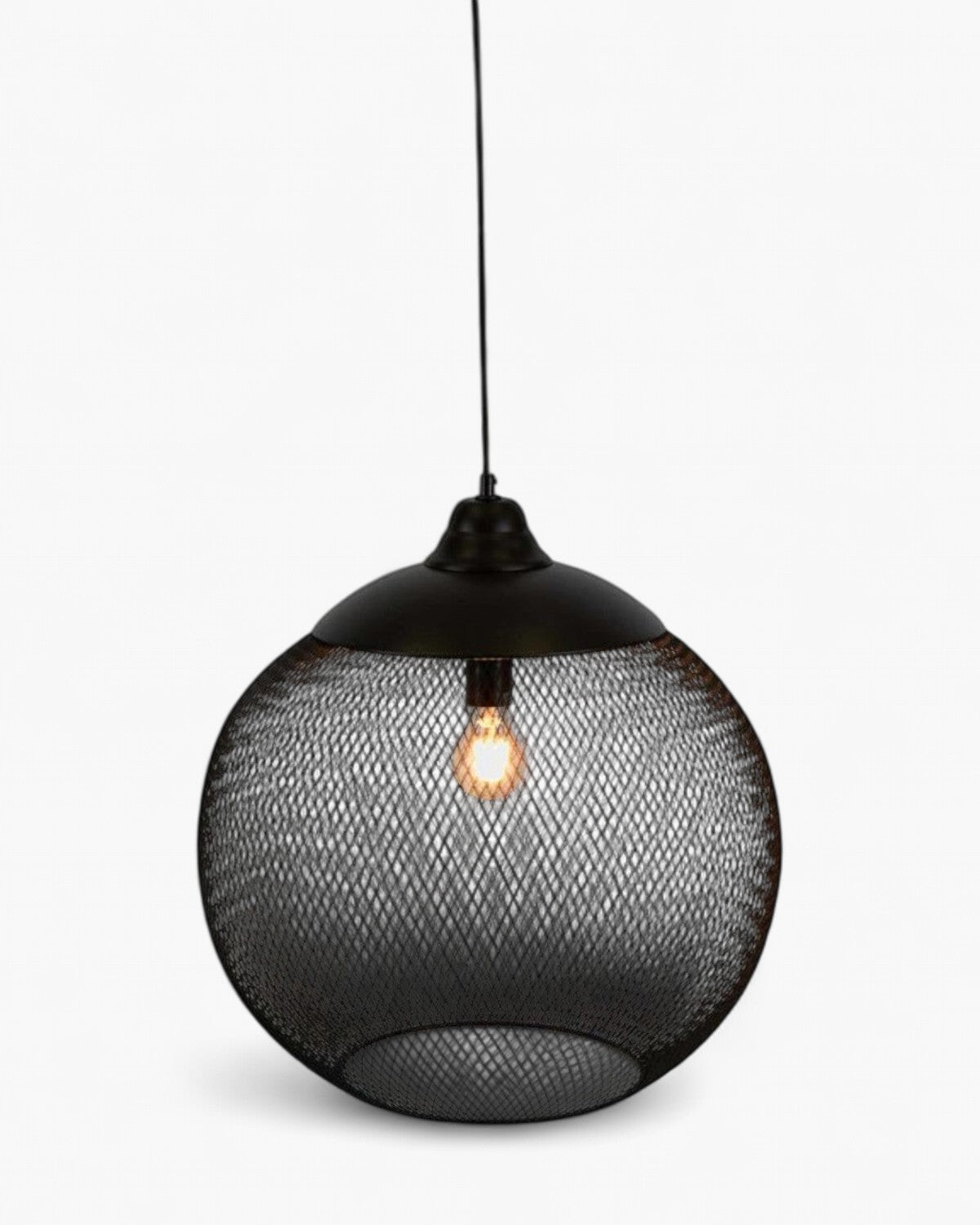 Carlo Ceiling Pendant Large Black