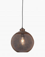 Carlo Ceiling Pendant Medium Rust