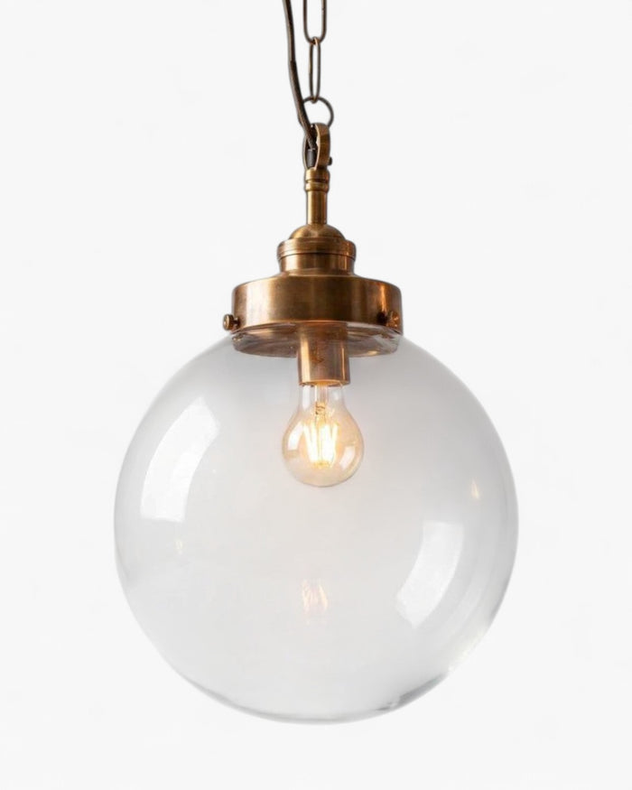 Celeste Ceiling Pendant Medium Antique Brass