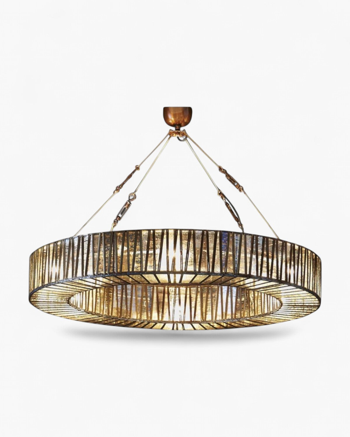Chelton Ceiling Pendant Brass