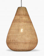 Coco Rattan Pendant