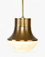 Halo Ceiling Pendant Antique Brass