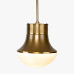 Halo Ceiling Pendant Antique Brass