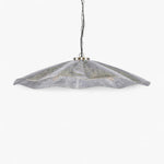 Melville Ceiling Pendant Hammered Large Antique Silver