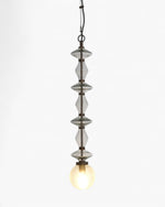 Molten Clear Glass Beads Ceiling Pendant
