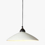 Newport Ceramic Dish Ceiling Pendant Large White