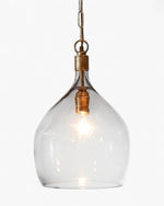 Omega Ceiling Pendant Antique Brass