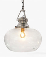 Paddington Ceiling Pendant Large Antique Silver