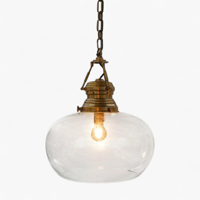 Paddington Ceiling Pendant Small Antique Brass