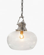 Paddington Ceiling Pendant Small Antique Silver