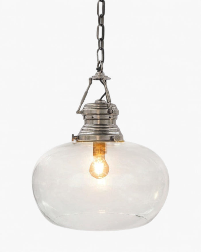 Paddington Ceiling Pendant Small Antique Silver