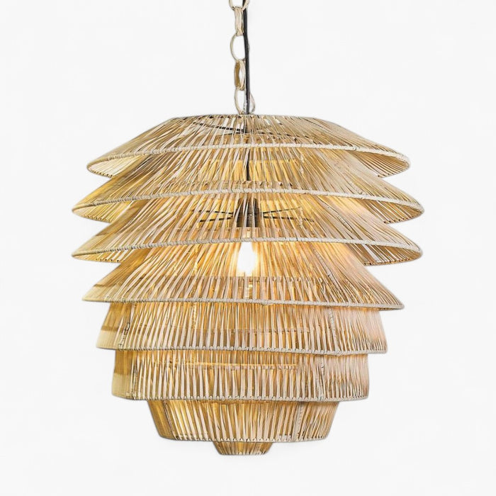 Saba Rattan Ceiling Pendant Natural