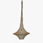 Santa Monica Hanging Lamp Antique Brass