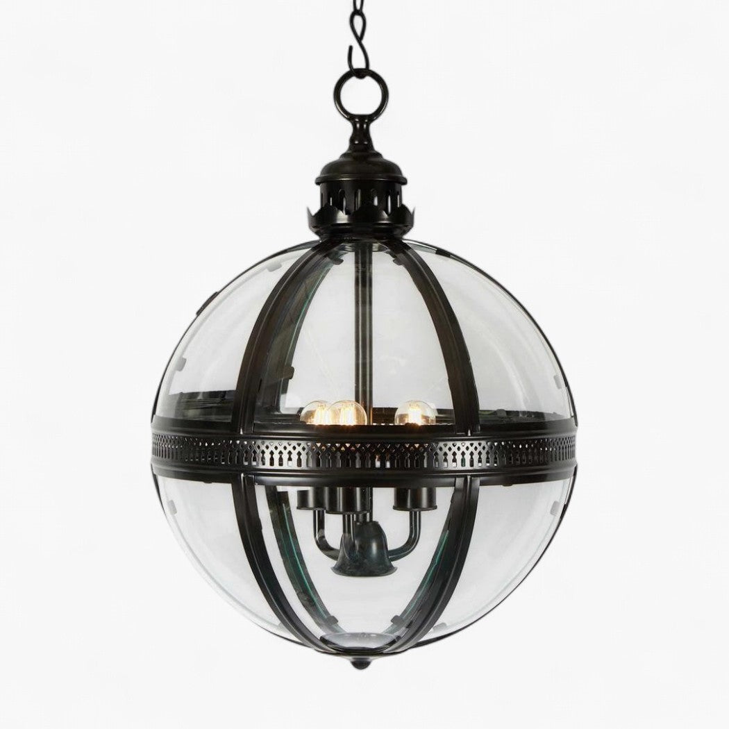 Saxon Ceiling Pendant Large Black