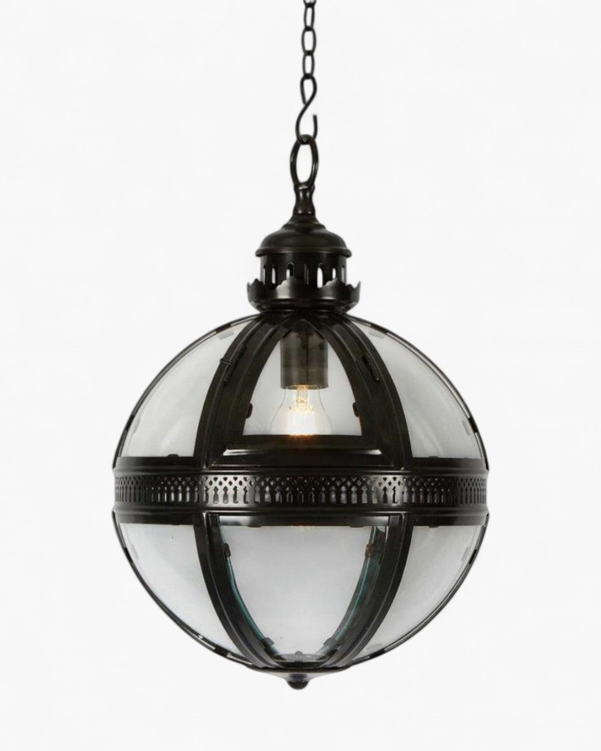Saxon Ceiling Pendant Small Black