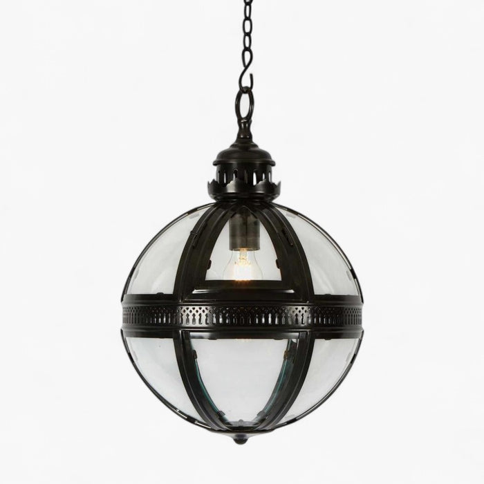 Saxon Ceiling Pendant Small Black