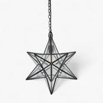 Star Ceiling Pendant Large Black