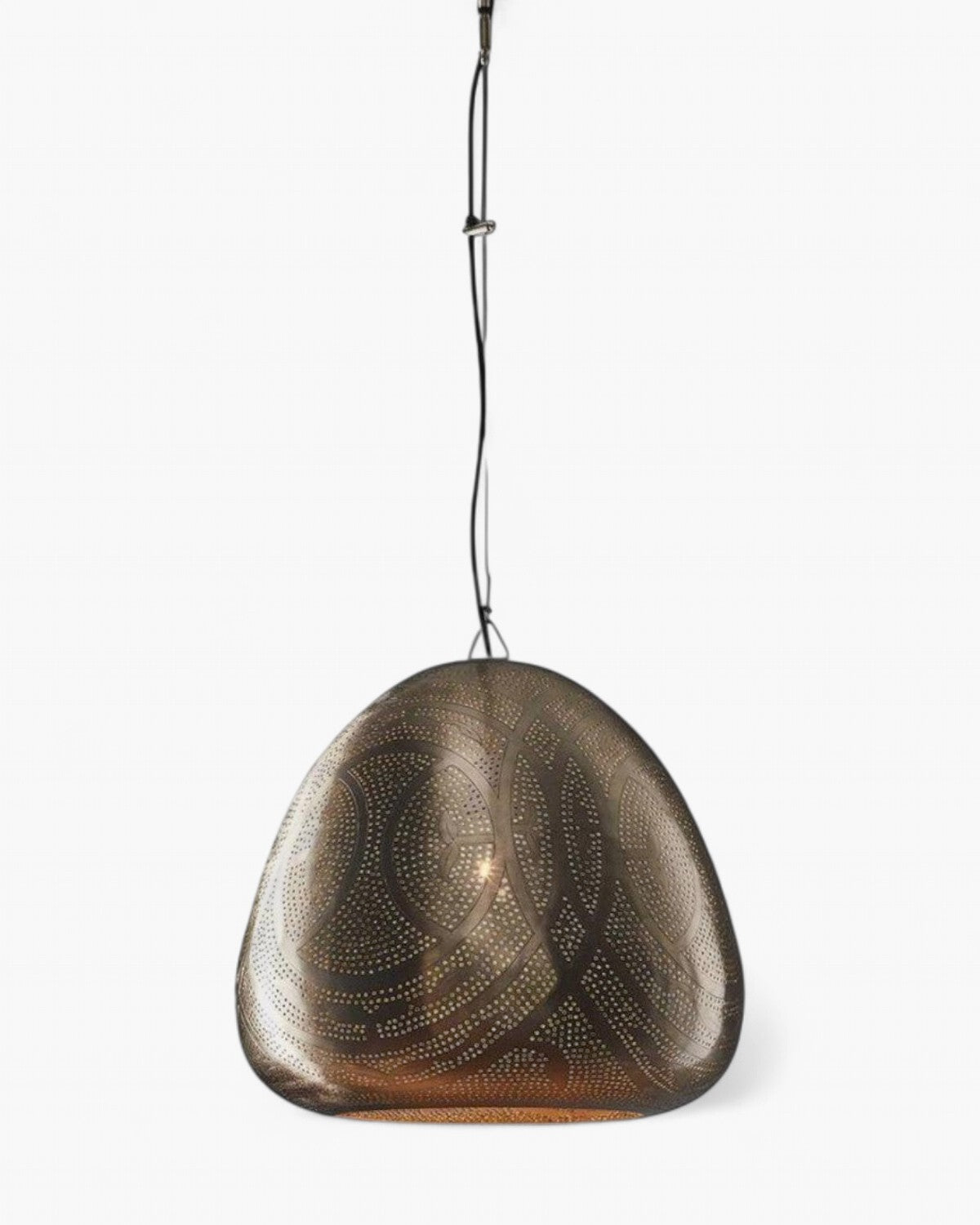 Stockport Dome Ceiling Pendant Nickel