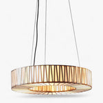 White Moon Ceiling Pendant Brass