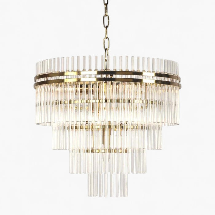 Infinity Chandelier Brass