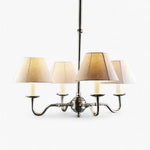 Milton Chandelier Antique Silver
