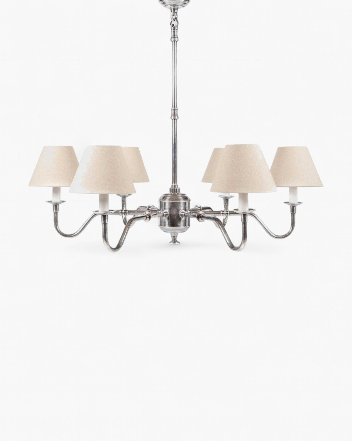 Prescot Chandelier Antique Silver