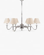 Prescot Chandelier Antique Silver